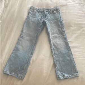 EUC Zara girl 9 Light Blue Straight Denim Jeans